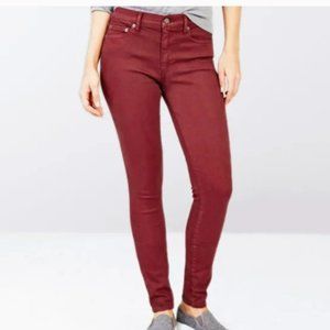 Red Gap jeans ❤️ Skinny high wasted